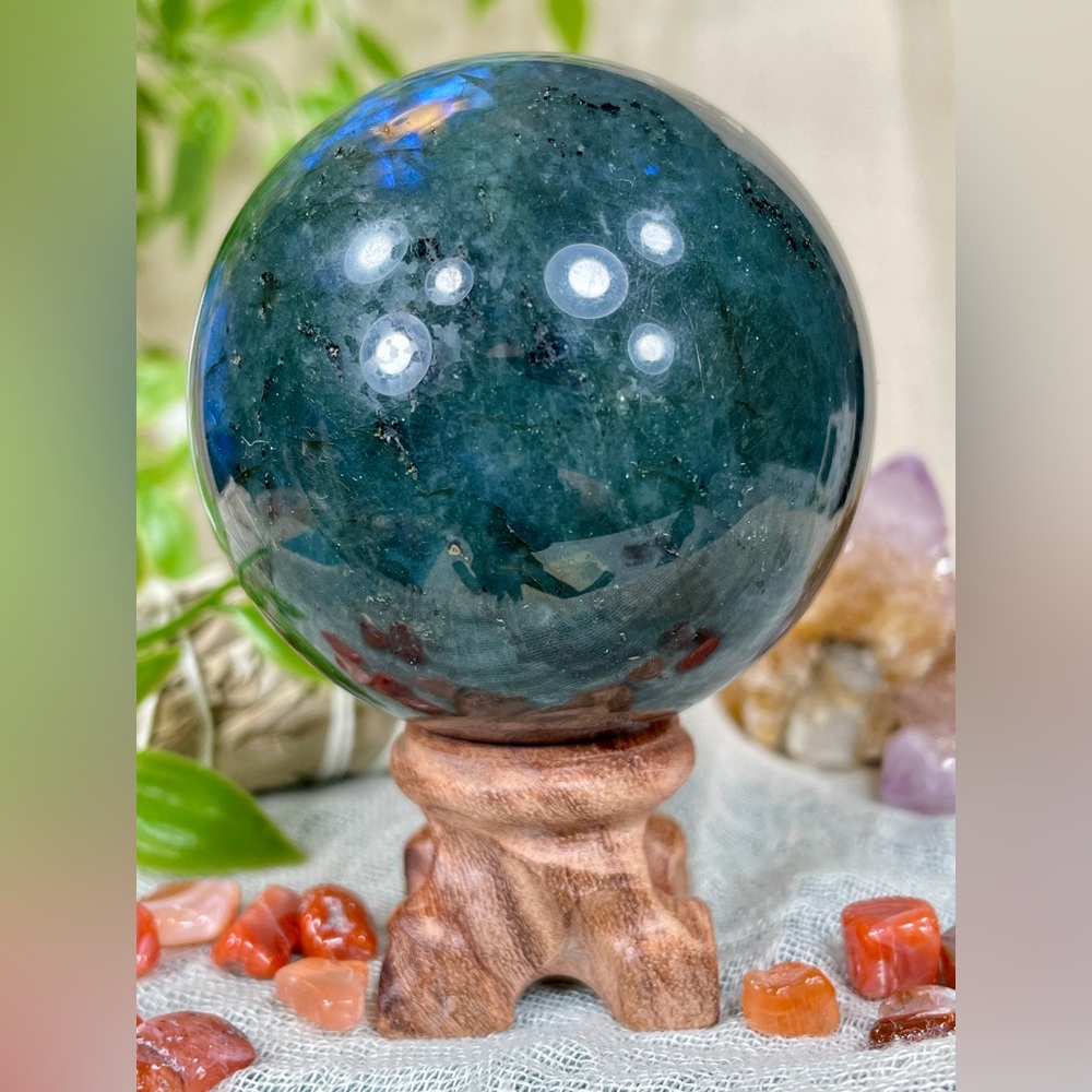 !!! 20% OFF SALE !!!  2335 Labradorite Crystal Sphere